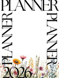 2026 Floral Digital Planner